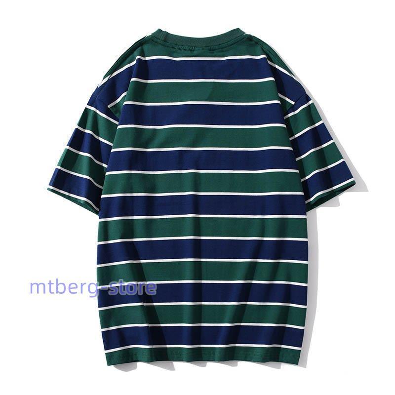 Tシャツ 半袖 メンズ サマーTシャツ 半袖 ボーダー柄 半袖Tシャツ ゆったり 夏Tシャツ クルーネック カットソー Tシャツ 色切り替え｜mtberg-store｜08