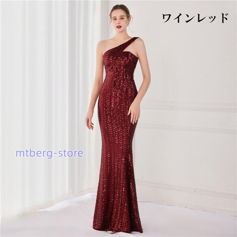 L パーティー ドレス ロング ワンピース マーメイド 結婚式 レッド 赤 通販 パーティー ドレス ロング ワンピース マーメイド 結婚式 レッド 赤 S
