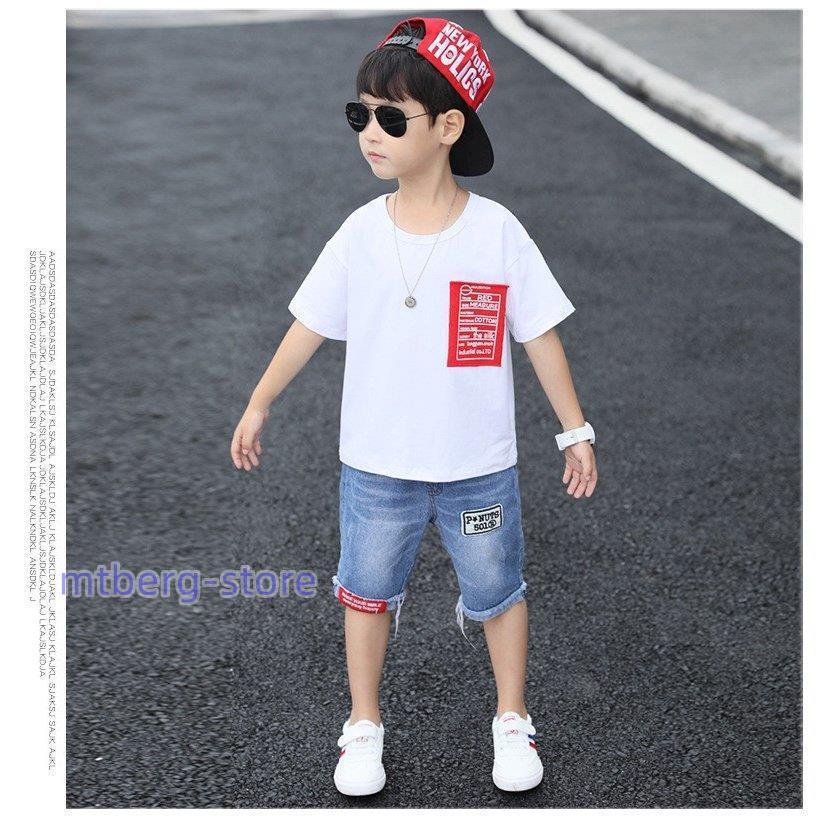 ジャージ キッズ 子供ジャージ ジュニア 上下セット 子供服 セットアップ 男の子 韓国子供服 半袖 Tシャツ ショートパンツ スウェット 男児 おしゃれ 通学着｜mtberg-store｜12