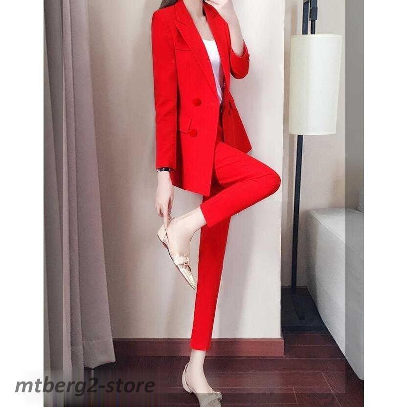 最大50 Offクーポン Chic Ol 通勤 パンツスーツ 韓国風 ゆったり フォーマル 2点セット 着痩せ 春秋冬 長袖ジャケット スキニーパンツ レディース 二次会 代30代40代 Aiwahouse Co Jp
