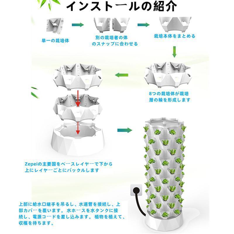 【超激レア】 水耕栽培キット 10層 栽培システム 健康 無土壌栽培設備 庭園栽培器 ベランダ野菜栽培 家庭用 ベランダ 庭 野菜栽培設備です プランター 野菜を育てる 【SKC1230197776】(44043円)