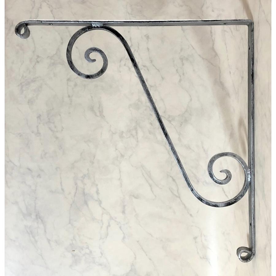 棚受け金具 アイアン ブラケット L字アングル おしゃれ全3色 : 株式