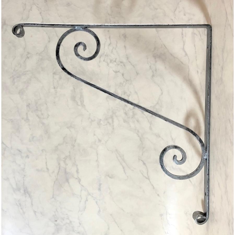 棚受け金具 アイアン ブラケット L字アングル おしゃれ全3色 : 株式