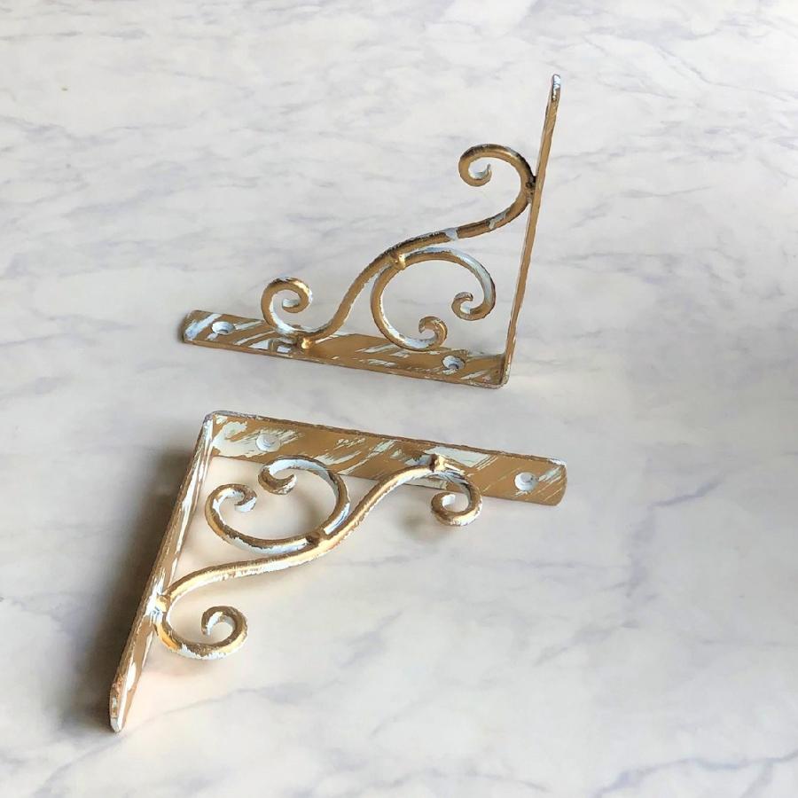 2個セット 棚受け マスディトレーディング 棚受け金具 おしゃれ