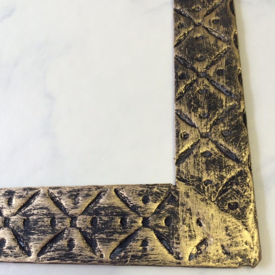 アイアン フレーム 鉄職人のハンドメイド アンティーク調カラー 2色