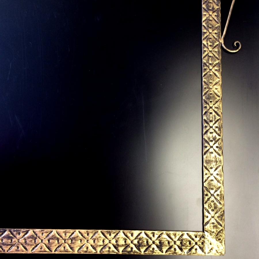 アイアン フレーム 鉄職人のハンドメイド アンティーク調カラー 2色