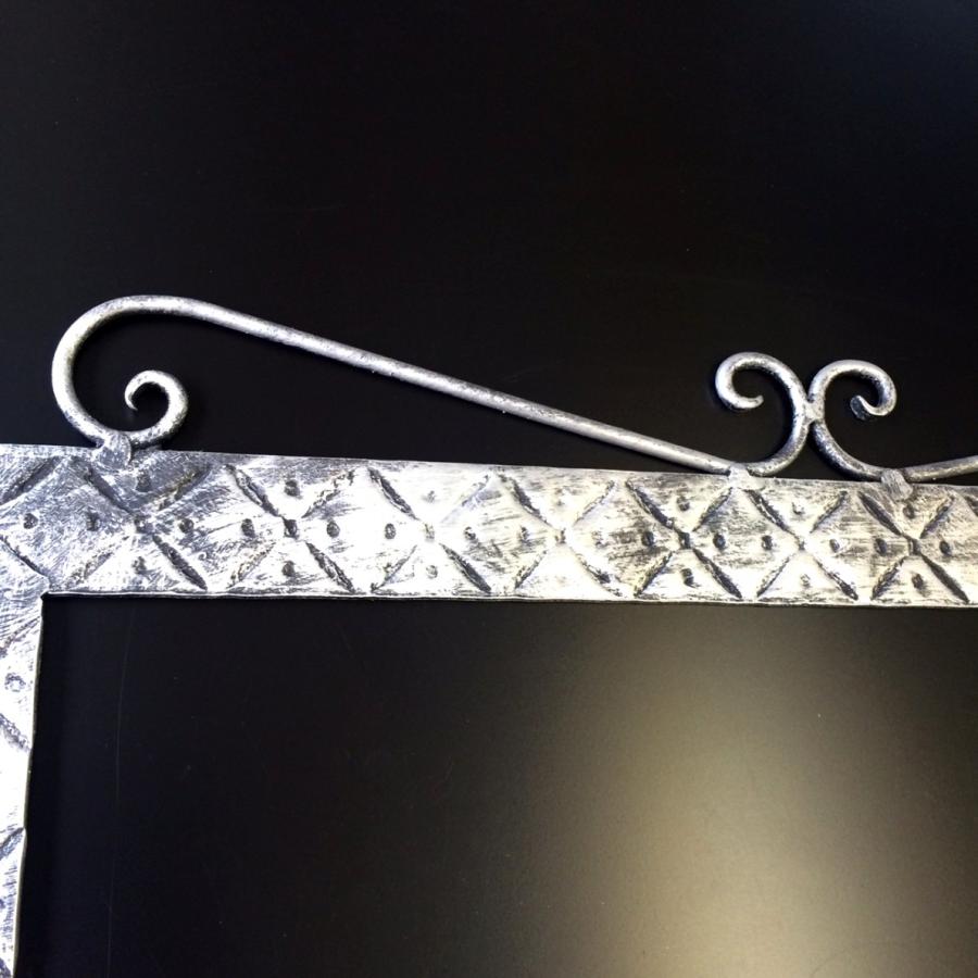 アイアン フレーム 鉄職人のハンドメイド アンティーク調カラー 2色