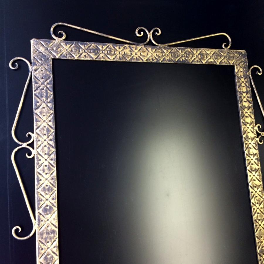 アイアン フレーム 鉄職人のハンドメイド アンティーク調カラー 2色