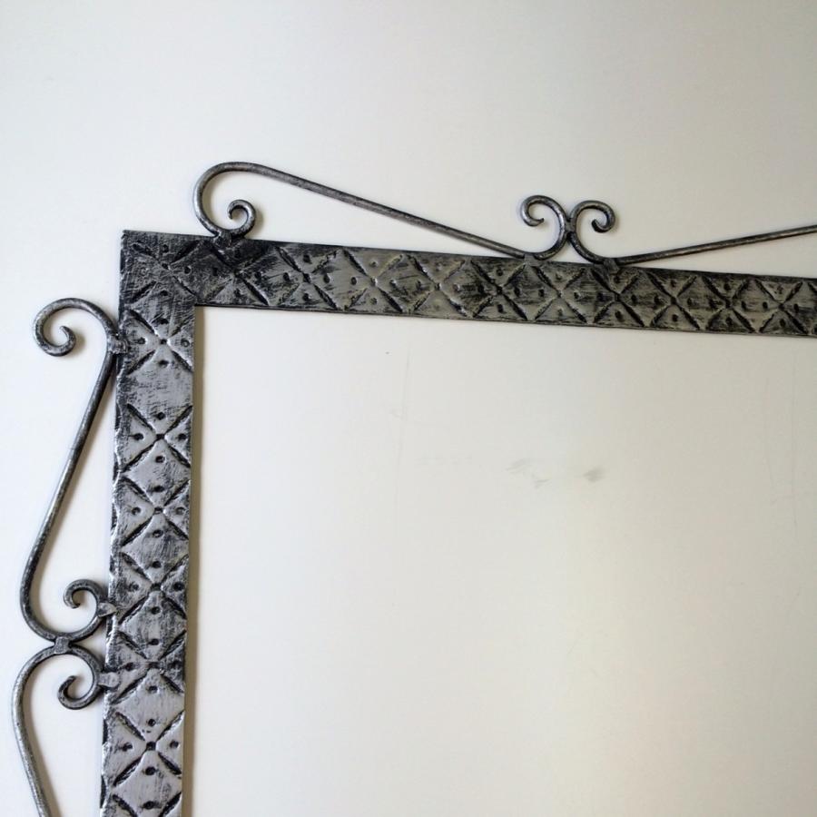 アイアン フレーム 鉄職人のハンドメイド アンティーク調カラー 2色