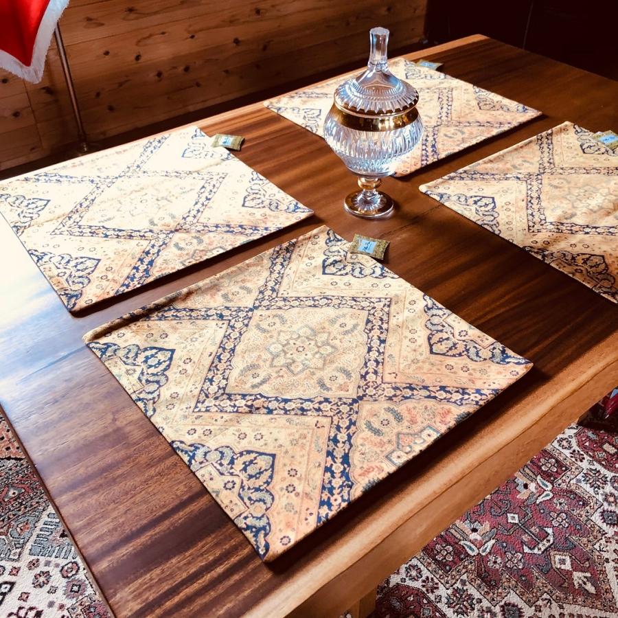 テーブルマット 4枚セットおしゃれ スクエアクロス ランチョンマット Rc179 A マスディトレーディング 通販 Yahoo ショッピング