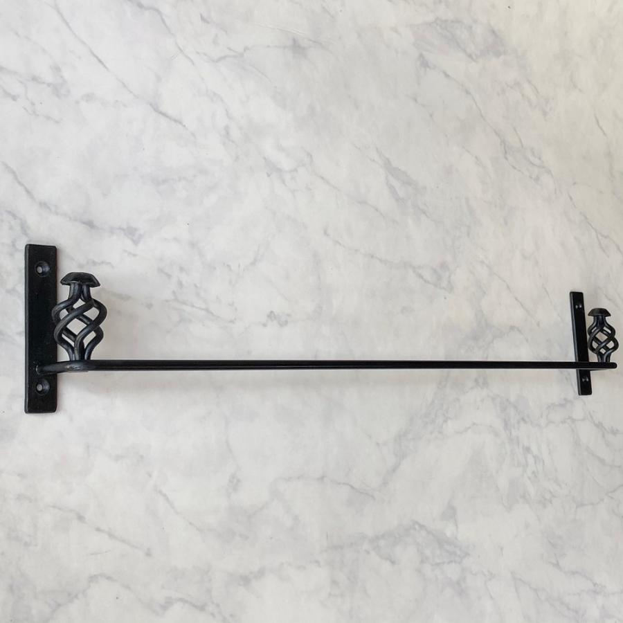 タオルハンガー アイアンおしゃれ タオル掛け ブラックカラー Th017b マスディトレーディング 通販 Yahoo ショッピング