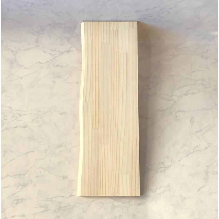 耳付き棚板 マツ科ラジアタパイン集成材 木製台 ブラケット 15cm