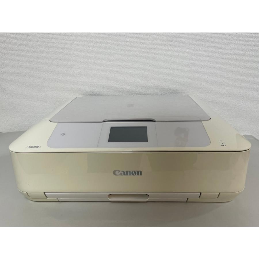 動作OK】印刷枚数極少！！ Canon キャノン プリンタ MG7730白