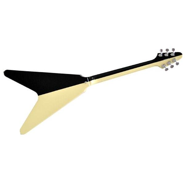 フライングV型　エドワーズ　EDWARDS フライングV 千聖 ボディ欠けあり EDWARDS エドワーズ E-FV-LTD Vintage White エレキギター