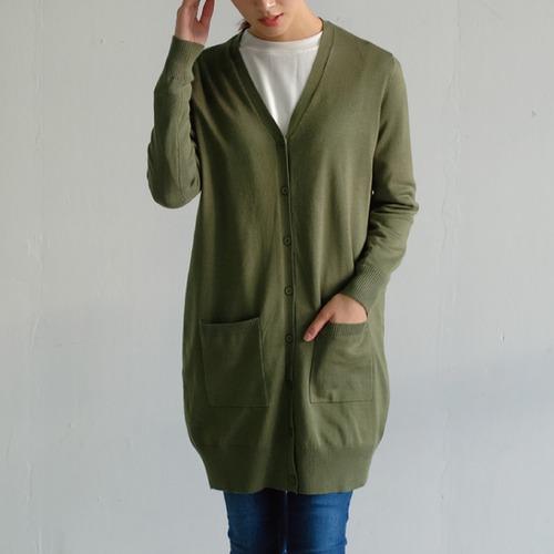 ロングカーディガン