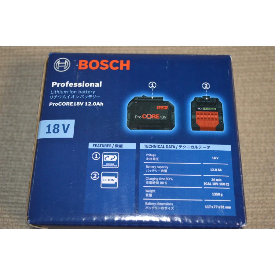 BOSCH ProCORE 18V12ボッシュ スライド式 18V12.0AhリチウムイオンバッテリーPROCORE | BOSCH（DIY、工具） | 01