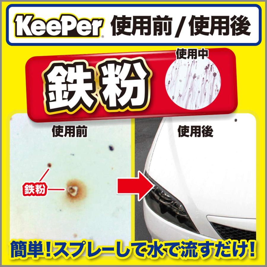 キーパー(KｅｅPｅｒ) 技研(KeePer技研) コーティング専門店の鉄粉クリーナー ボディ用 鉄粉除去 300mL I-06｜mtech-store｜04