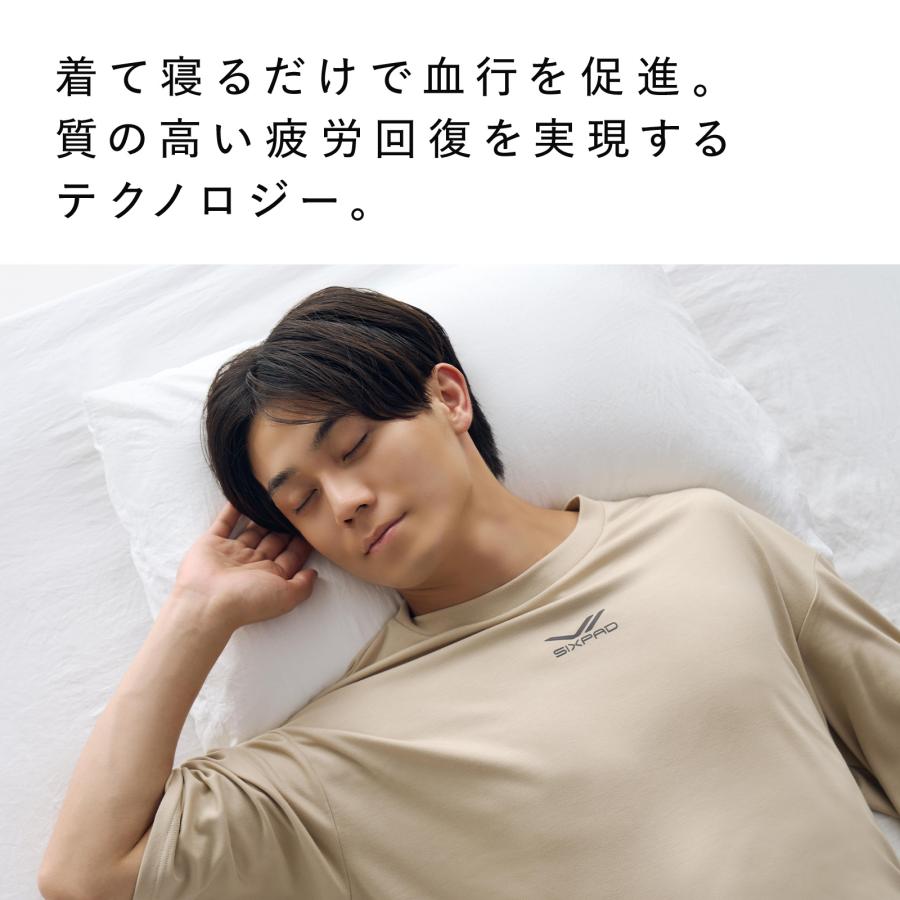 【SIXPAD 公式ストア】シックスパッド リカバリーウェア コンフォートロングシャツ YRDR RFYDの画像