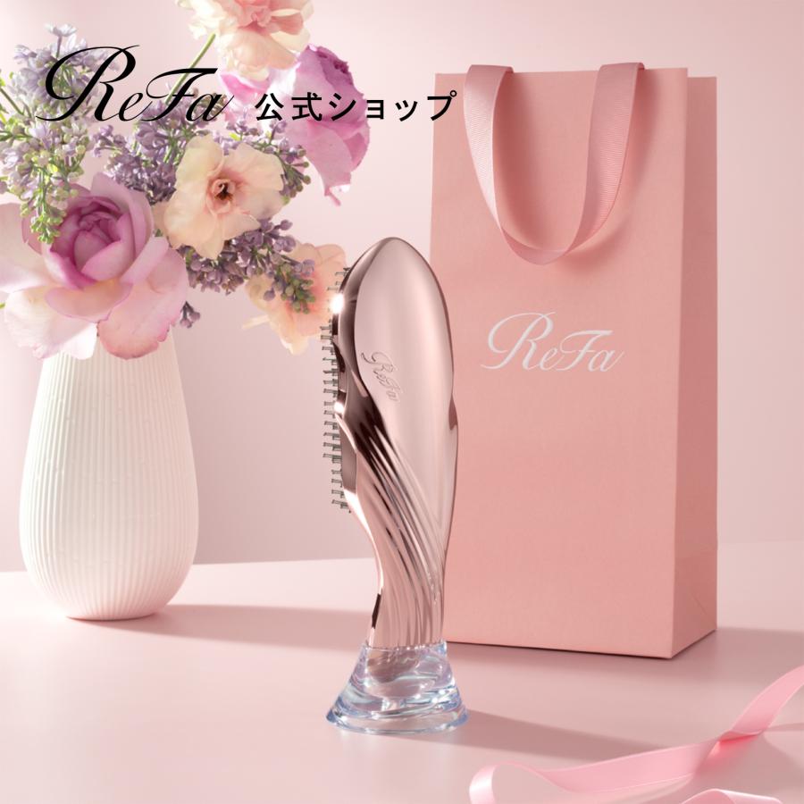 【新品未使用】ReFa リファイオンケアブラシプレミアム　ショッパー付 ReFa（リファ） ○ 母の日ギフト 数量限定○ リファイオンケアブラシ