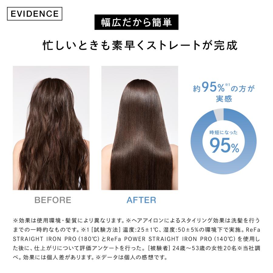 ReFa（リファ） リファパワーストレートアイロン プロ + 延長保証書