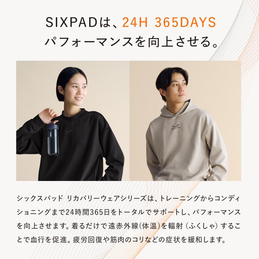 ○モール限定カラー(カーキ)○SIXPAD トップス単品 リカバリーウェア