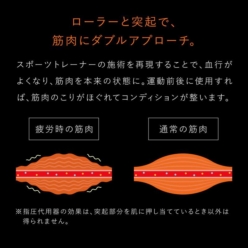 公式ストア】指圧代用器 SIXPAD コンディショニングローラー シックス