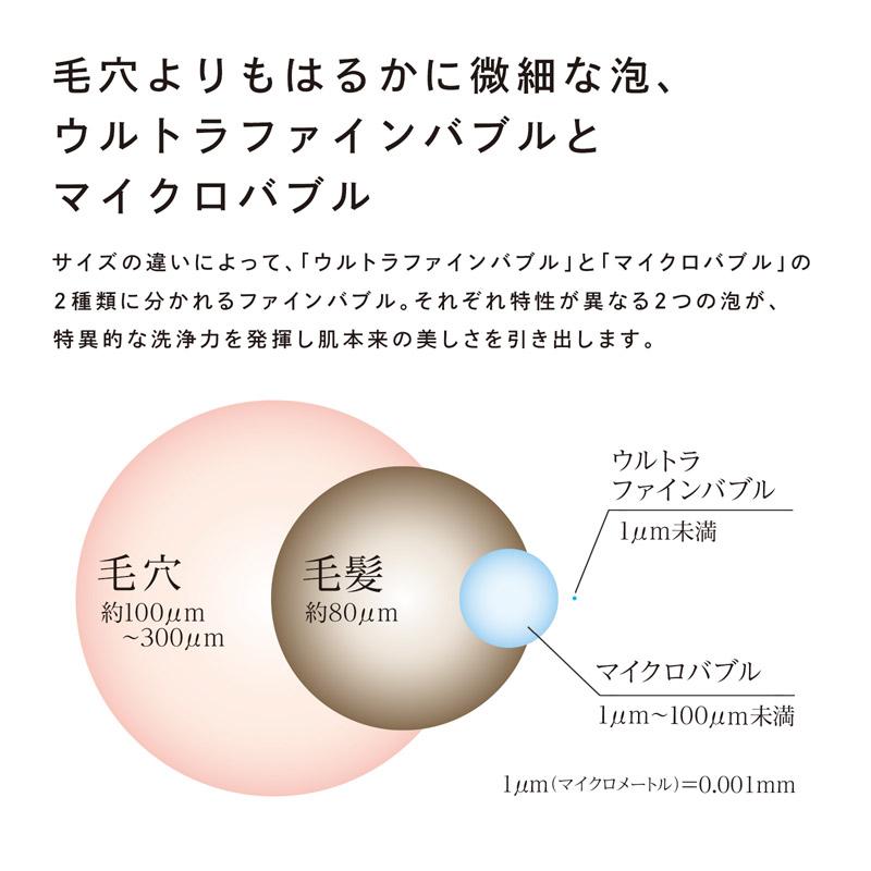 【リファ最新シャワー！】リファファインバブル U 5年延長保証 延長保証書付き FBU ReFa シャワー シャワーヘッド ホワイト シルバー FBUS｜mtgec｜11