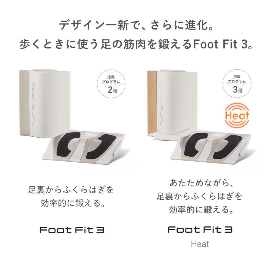 【公式ストア】ふくらはぎにも使える  SIXPAD フットフィット3 シックスパッド 足 foot fit 3  加山雄三 EMS ふくらはぎ  FF｜mtgec｜06