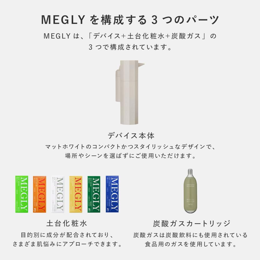 【美品】MEGLY スターターキット 炭酸ガス+化粧水セット 定価3万 メグリー スターターキット : MTGYahoo!ショッピング店 - 通販 - Yahoo