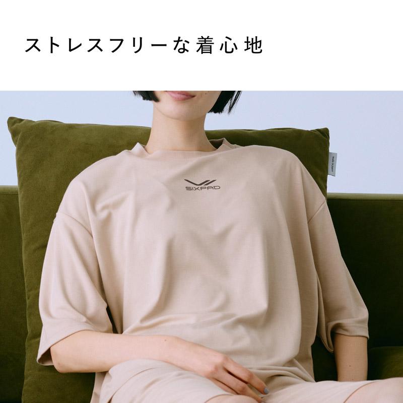 ●SIXPAD 期間限定20%OFF● シックスパッド リカバリーウェア スリープ上下セット(半袖 & ハーフ丈) SET RFYDの画像