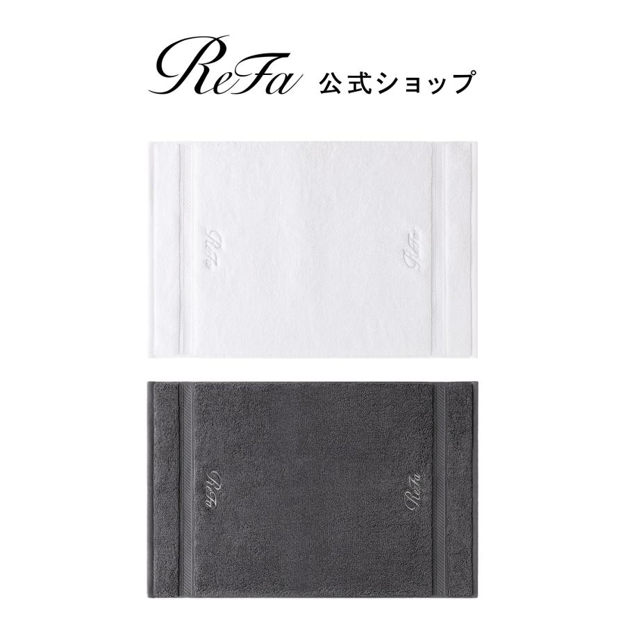 ●ReFa 公式 バスマット● リファミニバスマット 吸水 ふんわり 摩擦レス 高品質 コットン100% 肌に優しい | ReFa