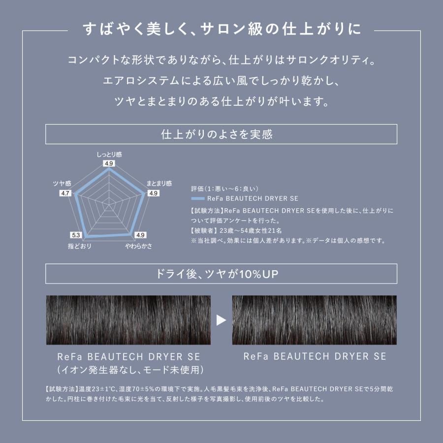 ReFa（リファ） リファビューテック ドライヤー SE & 延長保証書