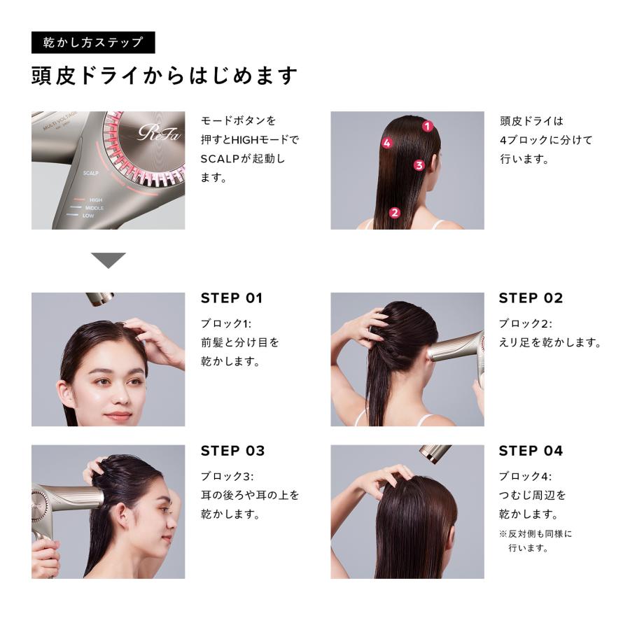 ReFa（リファ） リファビューテック ドライヤー BX W & 延長保証書