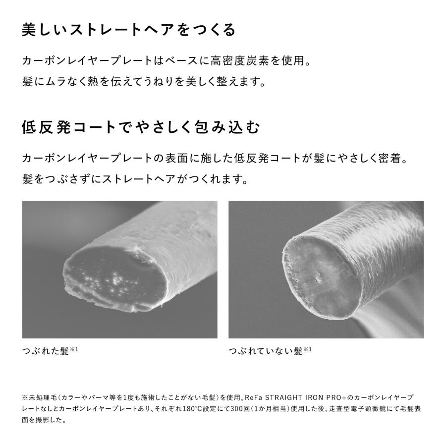 ReFa（リファ） ○公式ストア○ リファストレートアイロン プロ+ 誕生