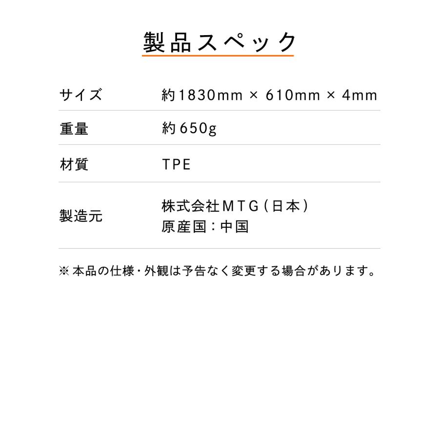 SIXPAD（シックスパッド） トレーニングマット Training Mat