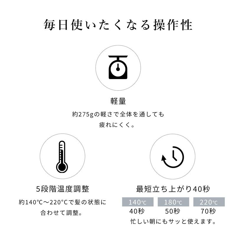 【新品未使用・未開封・保証書】ReFa ストレートアイロン 箱 袋付き 2023年製、保証書あり】リファ ビューテックストレートアイロン