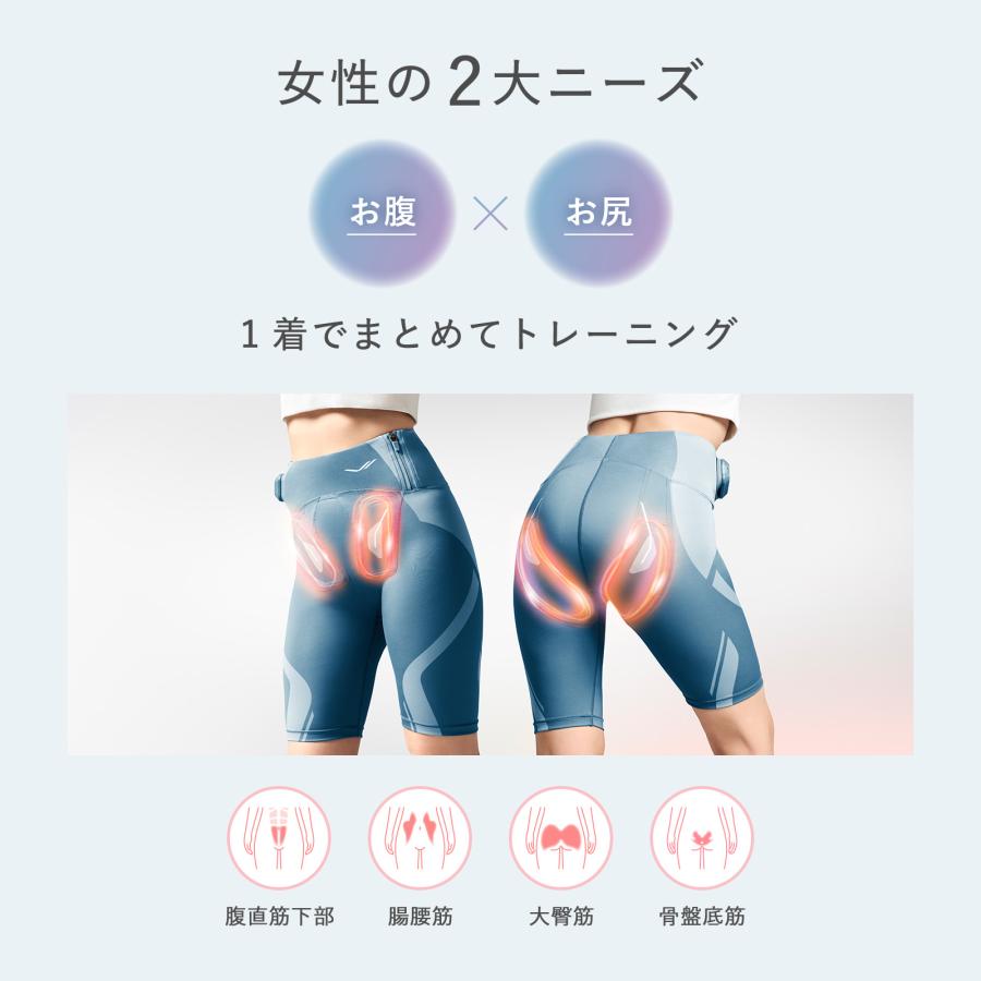 SIXPAD（シックスパッド） コアヒップ + 延長保証書 セット : MTGYahoo