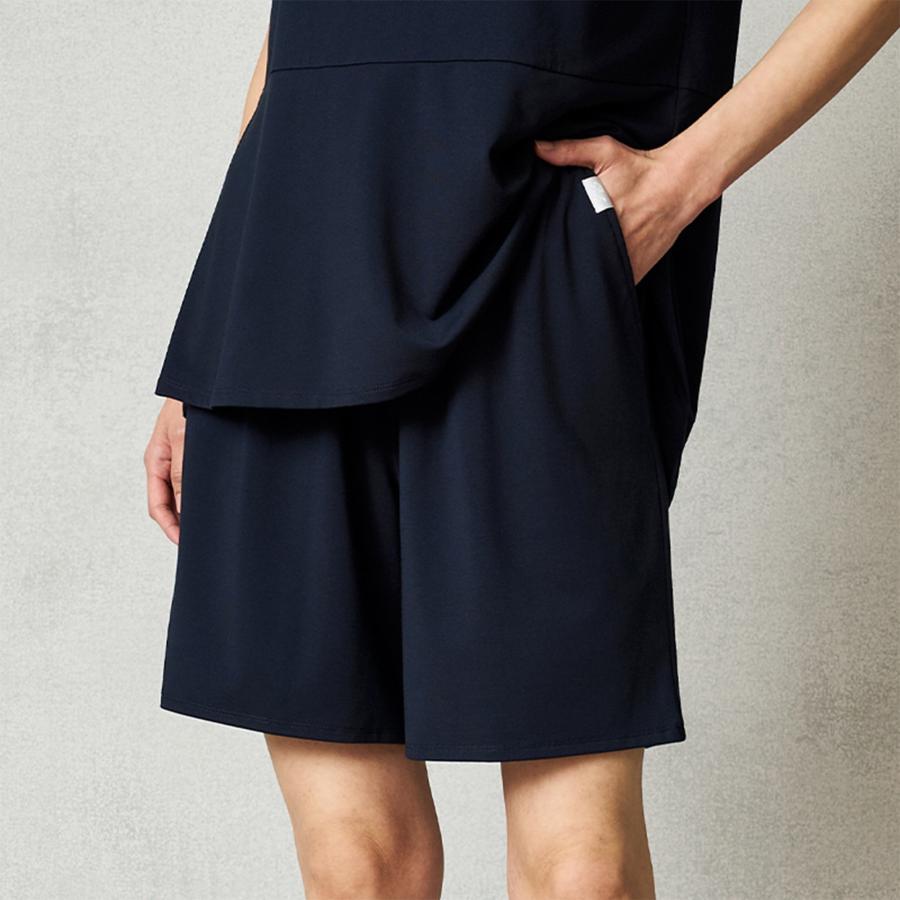 【ReFa VITALWEARギフトラッピングセット】リファ ストレッチスムース ショートスリーブプルオーバー&ストレッチスムース ショートパンツ/WOMENの画像