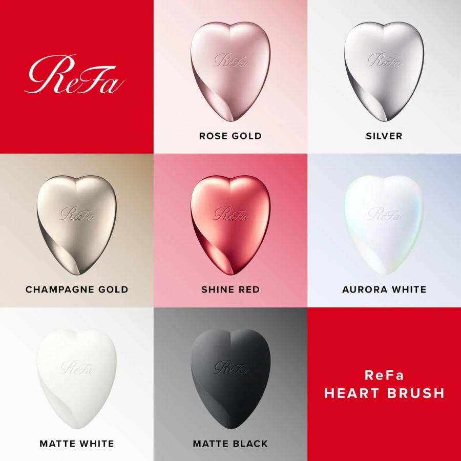 ReFa ヘアブラシ ローズピンク ハートブラシ ローズゴールド(ローズゴールド): コスメ＆ビューティー