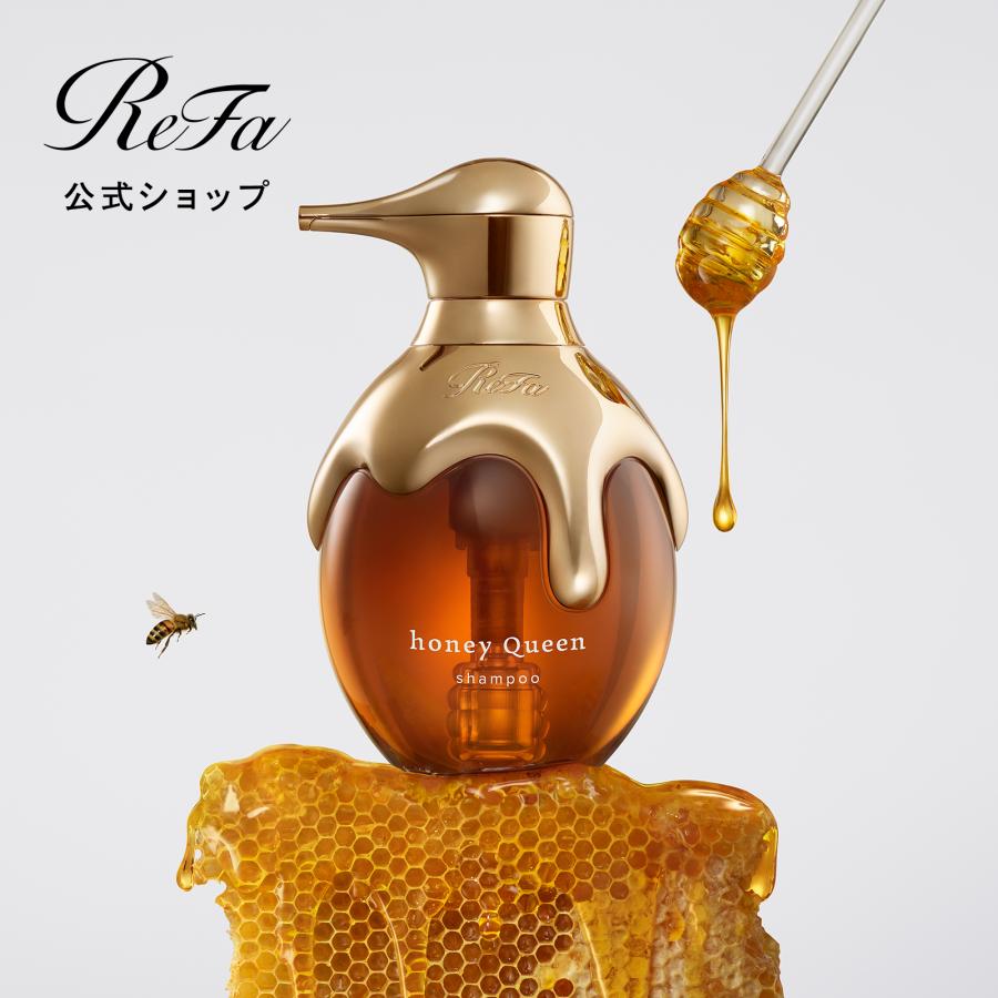●ReFa 濃密うるおいシャンプー● リファハニークイーンシャンプー ボトル リファ 公式 しっとり ヘアケア もっちり泡　ダメージ補修（Yahoo!・MTGYahoo!ショッピング店）