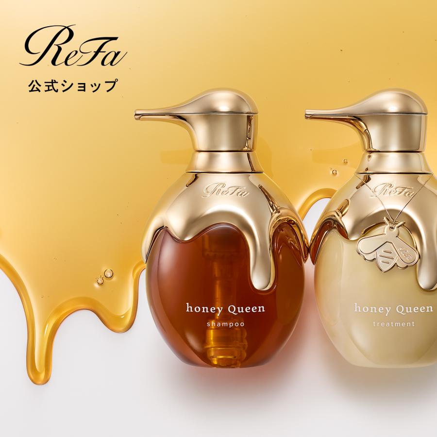 ●ReFa 濃密うるおい 2本セット● リファハニークイーンシャンプー ＆ リファハニークイーントリートメント セット リファ シャンプー トリートメント（Yahoo!・MTGYahoo!ショッピング店）