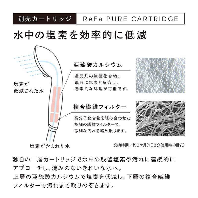ReFa 【公式ストア】シャワーヘッド リファファインバブルピュア ReFa 【公式ストア】シャワーヘッド リファファインバブルピュア