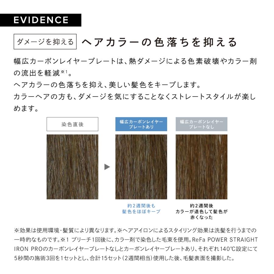 【ReFaギフトラッピングセット 】リファパワーストレートアイロン プロ ヘアアイロン ロング プレゼント 女性 ギフト PWSの画像