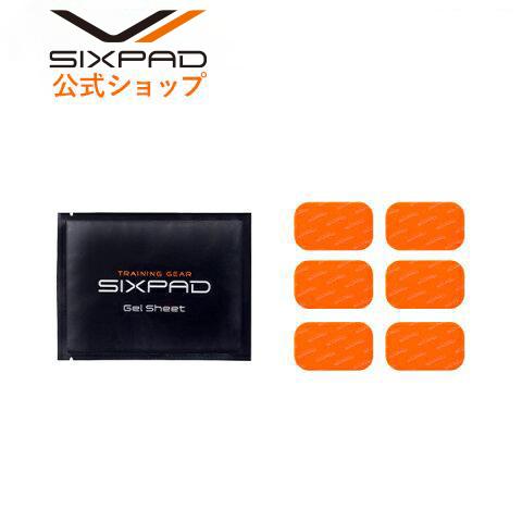 SIXPAD Abs 新発売 出荷 Fit シックスパッド アブズフィット 高電導ジェルシート 6枚入り ×1箱 EMS MTG シックス トレーニング メーカー公式 シックスパット パッド