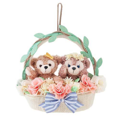 素晴らしい ダッフィー シェリーメイ リース 東京ディズニーシー限定 フレンズのスプリングインブルーム 21 ディズニー グッズ お土産 Wantannas Go Id