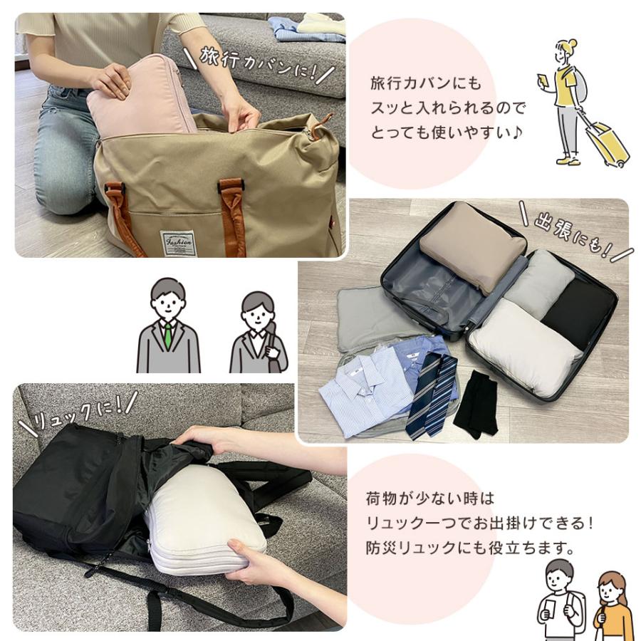 圧縮 収納ポーチ トラベルポーチ 単品売り S M L 旅行 レジャー