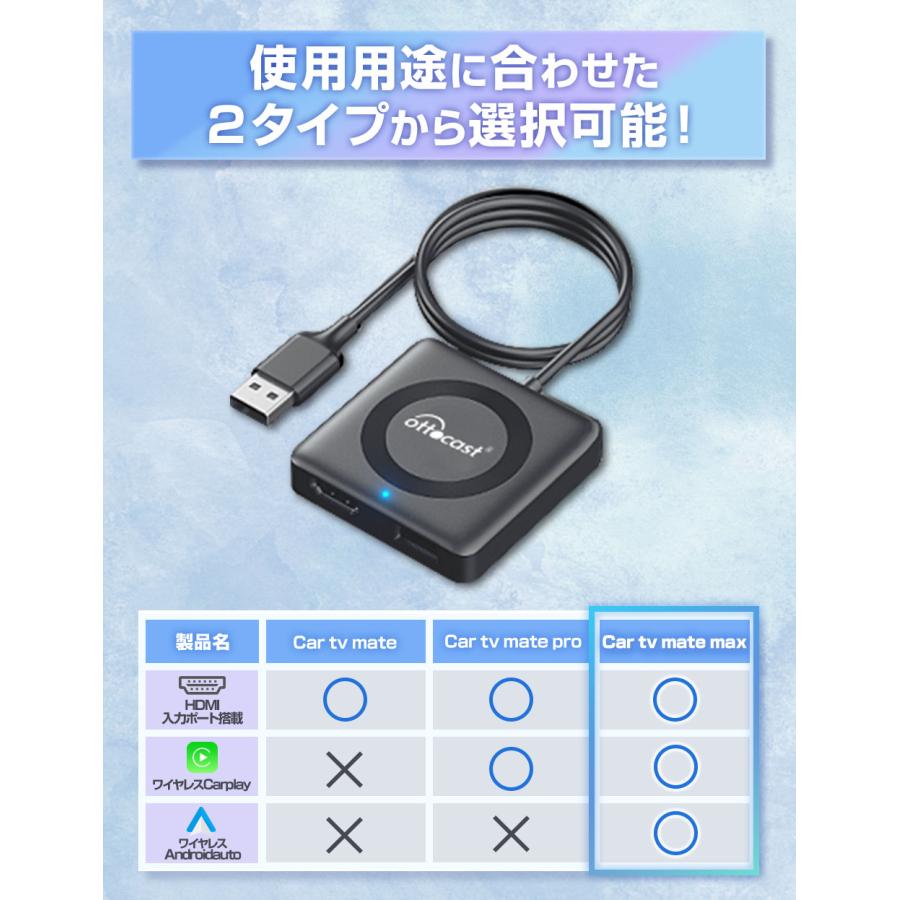 ottocast オットキャスト Ottocast Car TV Mate MAX カーテレビ ottocast オットキャスト Ottocast Car TV Mate MAX カーテレビ