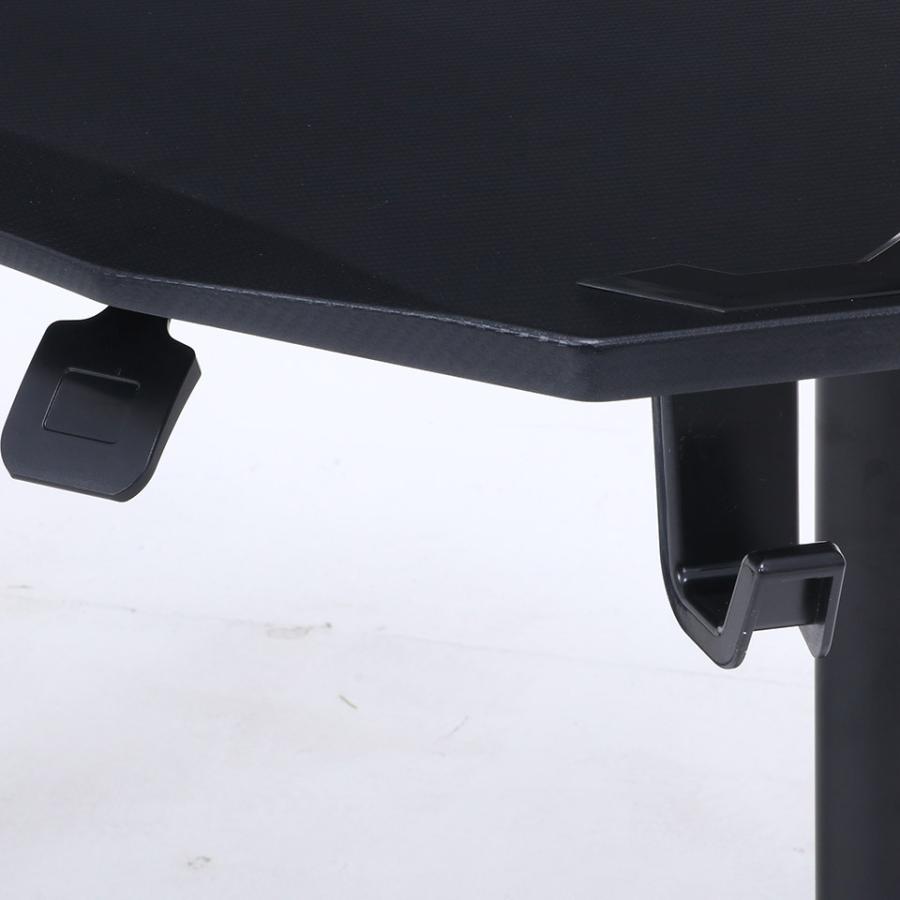 【メーカー直送】 不二貿易 ＧＡＭＩＮＧ　ＤＥＳＫ　ＸｅＮＯ（ゼノ）ＰＲＯ−０１　ＦＵＬＬ　ＢＫ AA-1803 38136 KNS｜mtkshop｜05