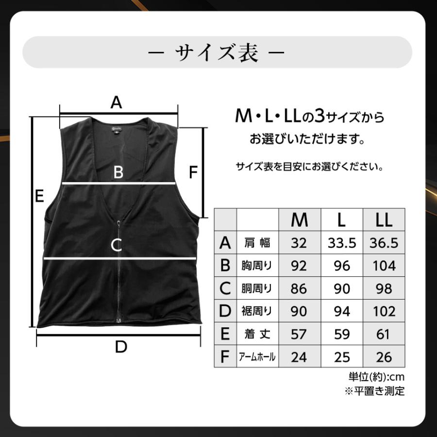 電熱インナーヒーターベスト M L LL 全面伸縮 Furdo インナーヒート