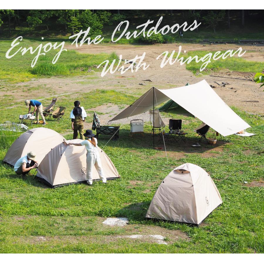 ロールテーブル 小 天板39×34 アルミテーブル アウトドアテーブル 折りたたみ フォールディングテーブル ベランピング アウトドアギア Wingear ウィンギア |  | 09